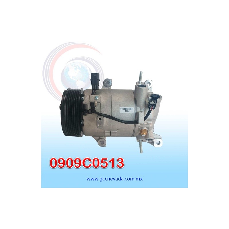 COMPRESOR HONDA CIVIC AÑO 16/21 / CR-V 17/22 TURBOCHARGED 1.5L 7PK 114MM 12V CVC ASIA | GCC NEVADA