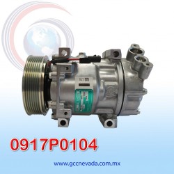 COMPRESOR RENAULT DUSTER MOD-1815 R-134- 7PK SANDEN FRANCIA | GCC NEVADA