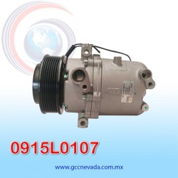 COMPRESOR NISSAN FRONTIER AÑO 05-20 / XTERRA 05-15 / SUZUKI EQUATOR 09-12 V6 7PK 115MM 12V CR14 ASIA | GCC NEVADA