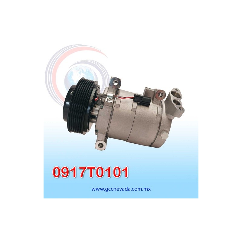 COMPRESOR RENAULT FLUENCE / CAPTUR CALSONIC AÑO 18/19 7PK 12V CR12S ASIA | GCC NEVADA