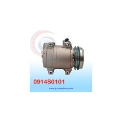 COMPRESOR MITSUBISHI L200 SPORTERO AÑO 08-15 / TRITON 05-14 T/P 2.5LTS DIESEL 1A 124MM 12V DKS15D VALEO TAILANDIA | GCC NEVADA