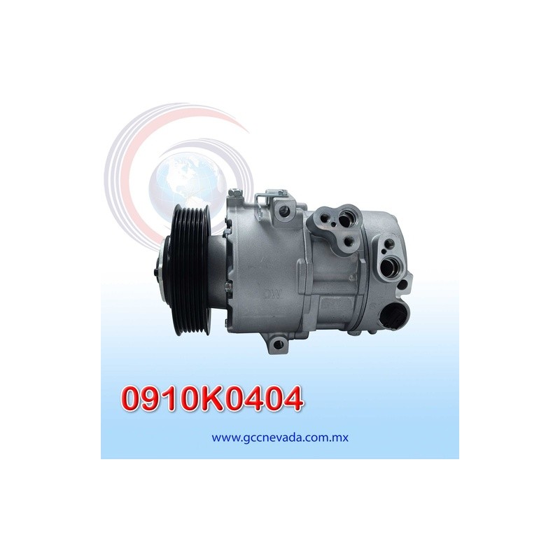COMPRESOR HYUNDAI TUCSON / SPORTAGE AÑO 16/18 2.0L L4 R-134-A 6PK 12V DVE16 NEVADA ASIA | GCC NEVADA