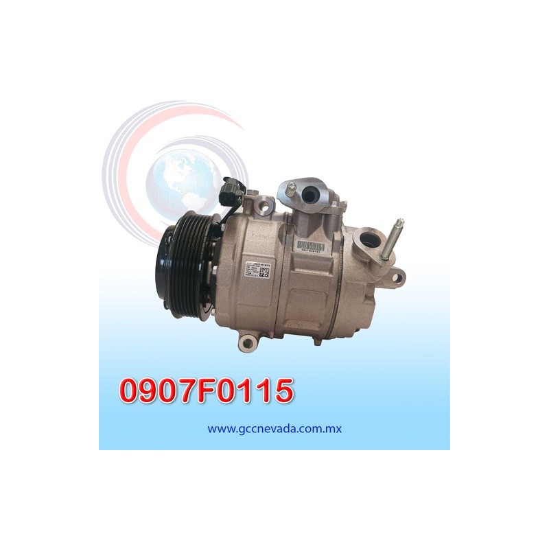 COMPRESOR FORD EXPLORER / TAURUS / FLEX 3.5L / LINCOLN MKS / MKZ / MKT 3.7L AÑO 13-19 / CONTINENTAL 17-20 R-134-A T/P 6PK 115MM 