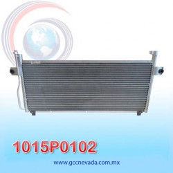 CONDENSADOR NISSAN MARCH / TIIDA AÑO 07/18 / VERSA 12/19 / NOTE 14/19/ MICRA 15/18 R-134-A S/FILTRO 11.5X27.5X20 TC NEVADA | GCC