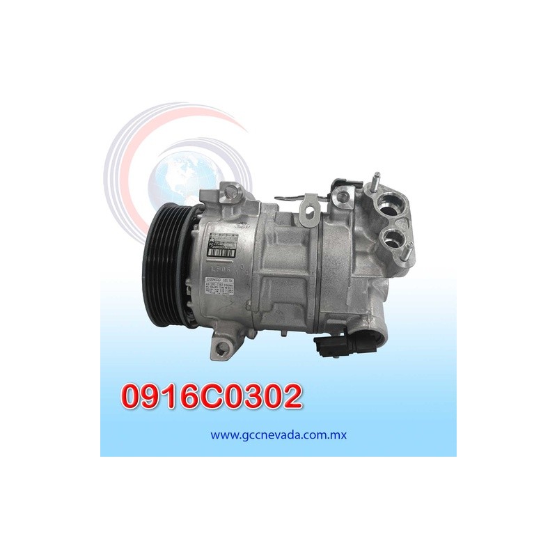 COMPRESOR CITROEN 208 AÑO 12/23 / 308 II 13/23 / 2008 13/23 / C3 09/22 / C4 GRAND PICASSO 13/22 / DS3 09/15 / DS5 11/15 PV6 12V 
