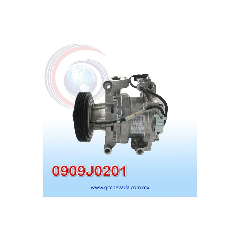 COMPRESOR HONDA CITY AÑO 14-18 / FIT 15-20 5PK 118MM 12V STR08 NEVADA ASIA | GCC NEVADA