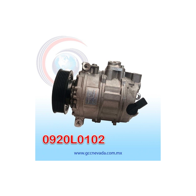 COMPRESOR VOLKSWAGEN JETTA 2.0L AÑO 06/15 / AUDI A3 2.0L 06/07 / PASSAT 1.8L 06/15/ TIGUAN 2.0L 09/17 T/P 6PK 115MM 12V 7SEU17C 