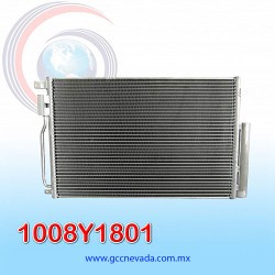 CONDENSADOR GM COBALT / TRACKER AÑO 13/18 R-134-A C/FILTRO NEVADA ASIA | GCC NEVADA