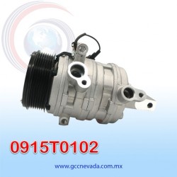COMPRESOR NISSAN VERSA AÑO 12-19 / TIIDA 16-18 / MARCH 12-17 DE PISTON 7PK 100MM 12V CR08 NEVADA ASIA | GCC NEVADA