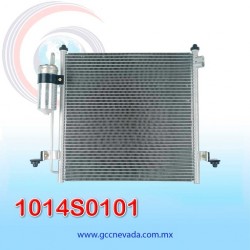 CONDENSADOR MITSUBISHI L-200 AÑO 05/15 R-134-A C/FILTRO NEVADA ASIA | GCC NEVADA